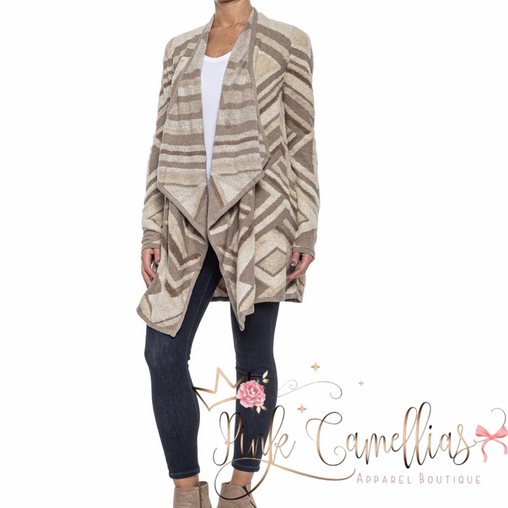 Lucky Brand Intarsia Cardigan Sweater - Picture 8 of 10